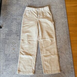 TNA Beige Corduroy Pants